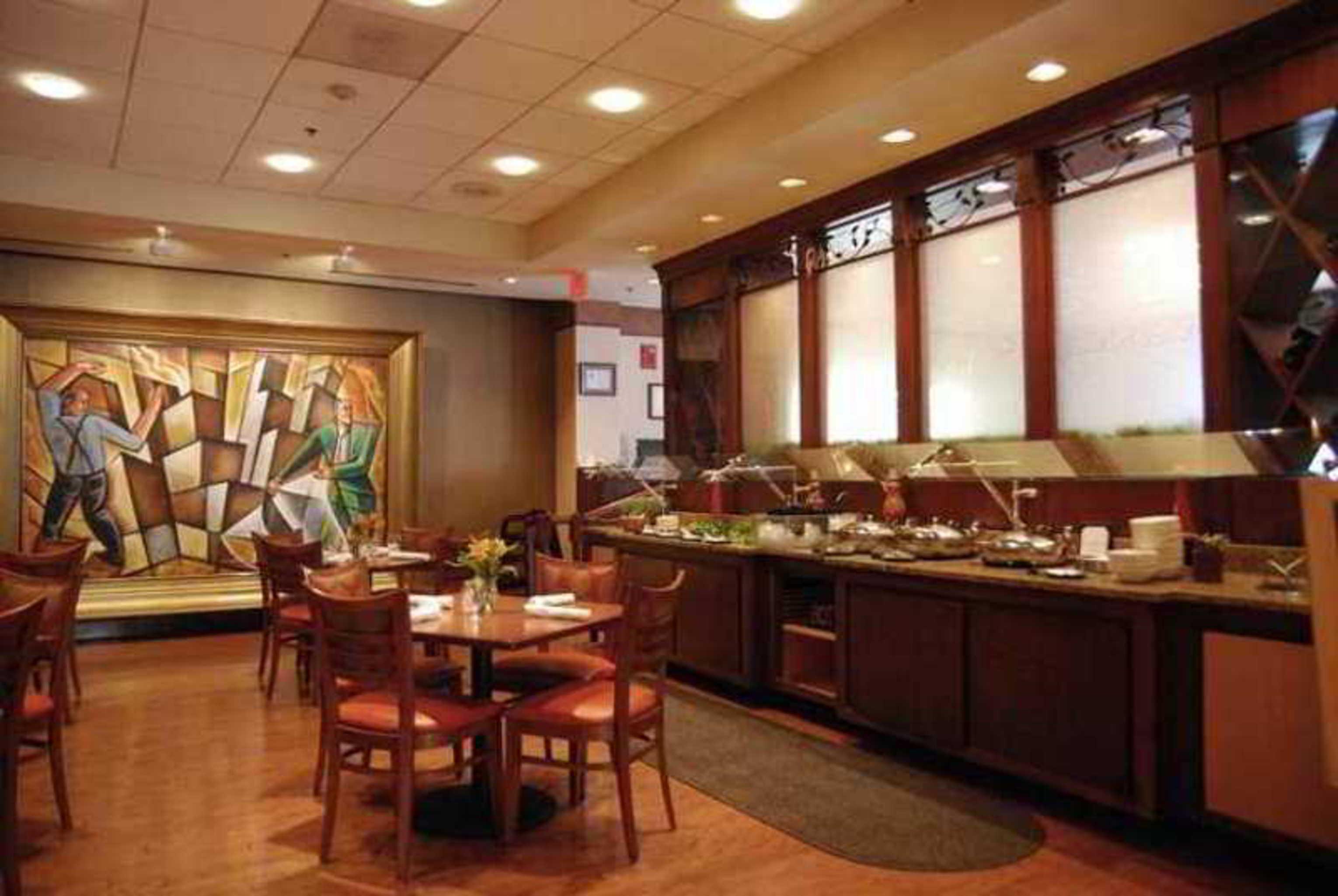 ดับเบิลทรี บาย ฮิลตัน ชาร์ลอตต์ เกตเวย์ วิลเลจ Hotel ชาร์ล็อต ร้านอาหาร รูปภาพ